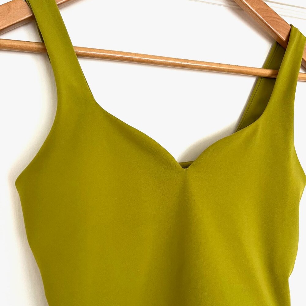 Express Body Contour Sweetheart Neckline Cropped Tank | Size Sm - Picture 3 of 5